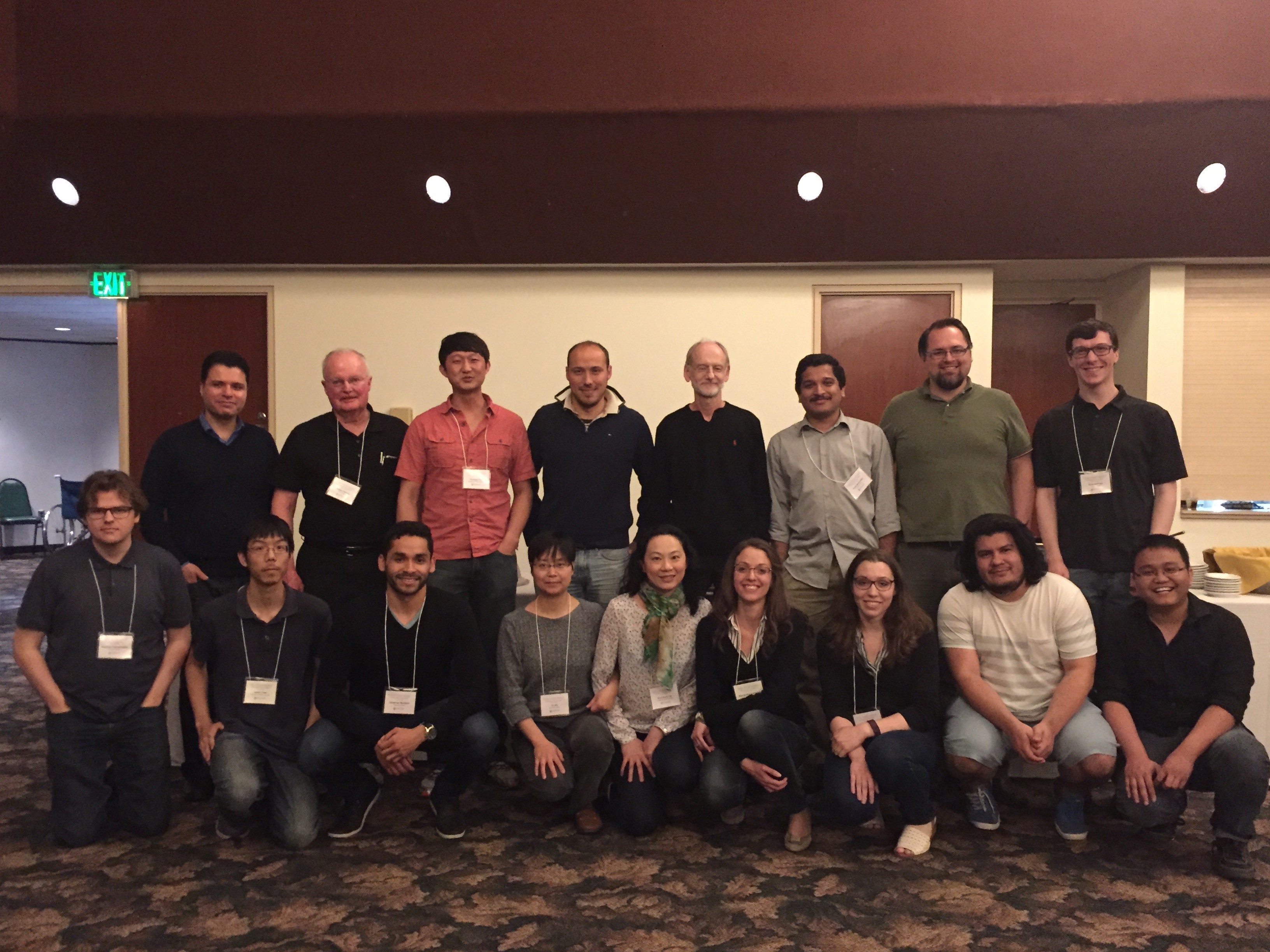 Bernd Ulrich and Many Former and Current PhD Students (2016)