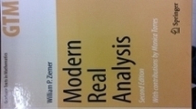 Modern Real Analysis, Springer