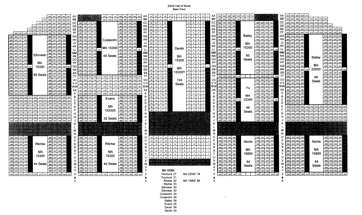 Purdue Elliott Hall Seating Chart