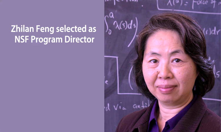 Zhilan Feng selected as NSF Program Director