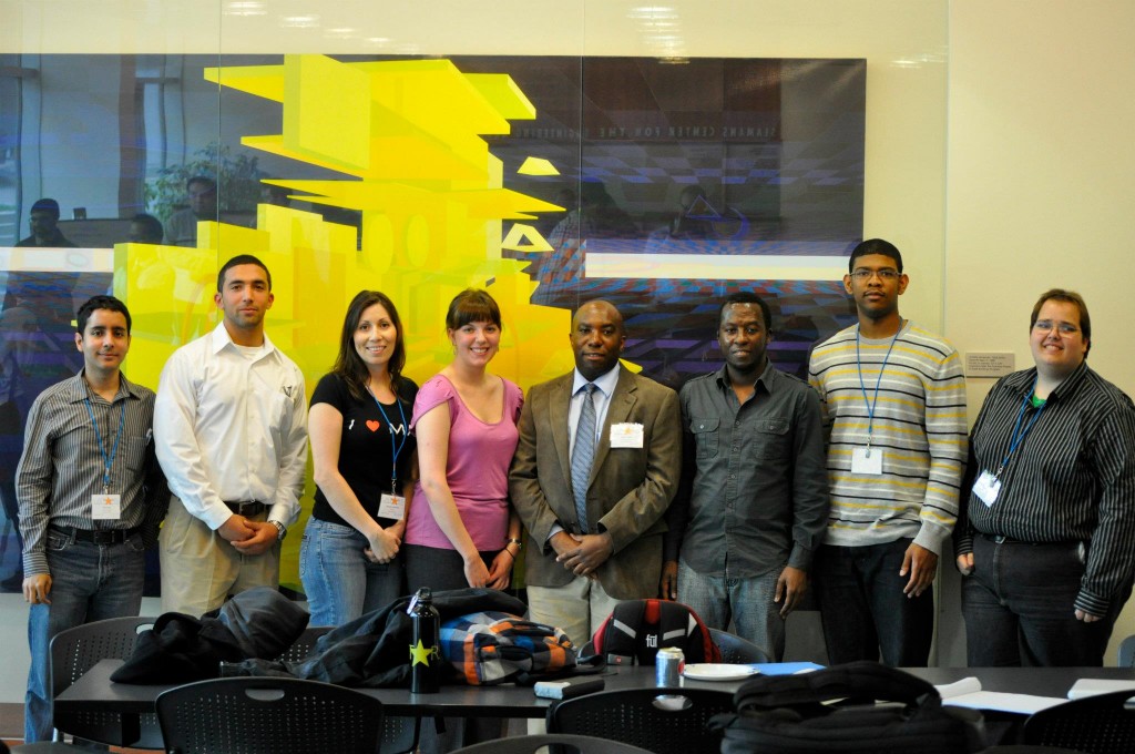 Students at the Underrepresented Students in Topology and Algebra Research Symposium.
