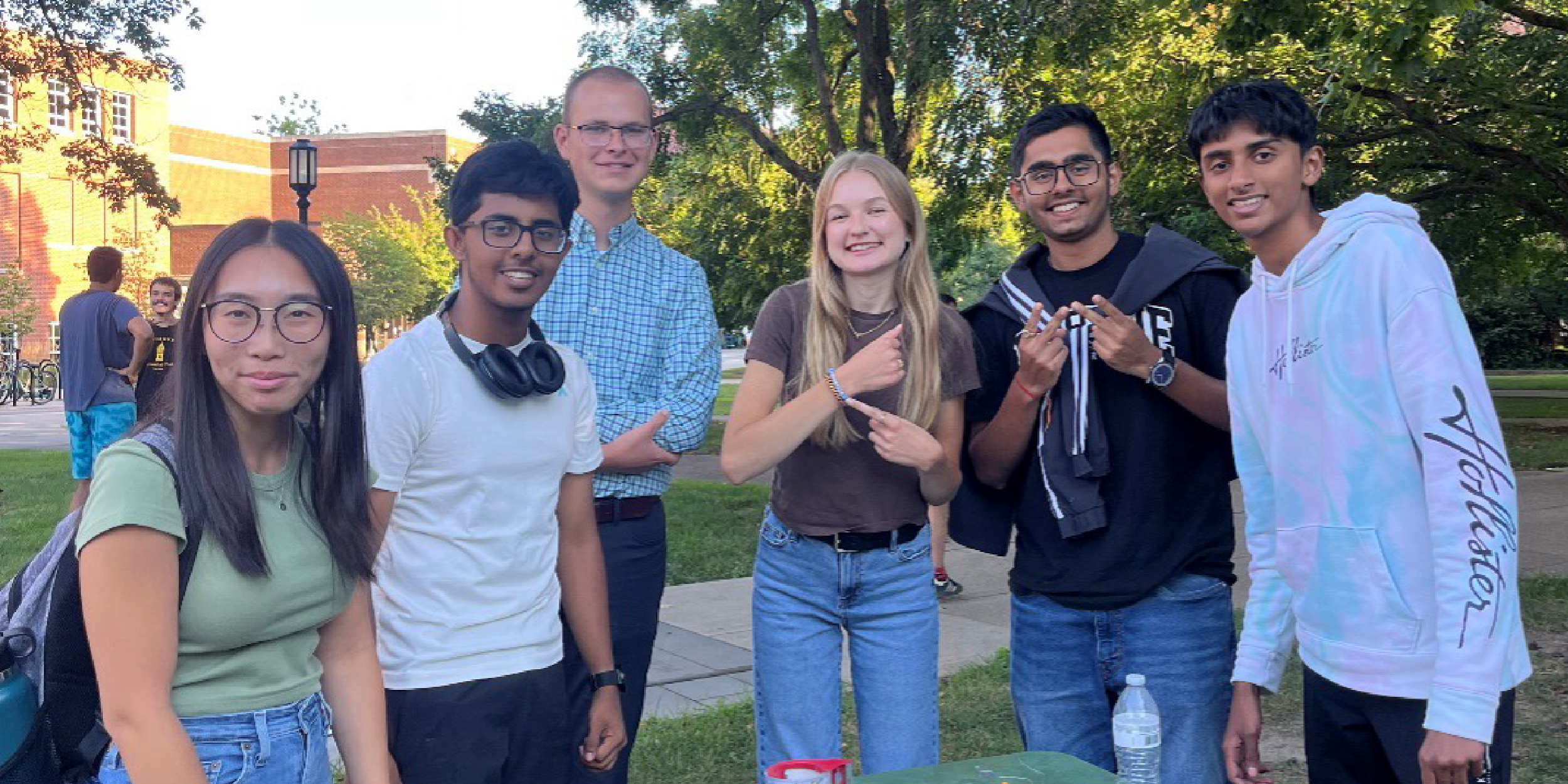 Actuarial Science students at the 2025 welcome event