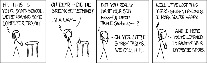 Exploits of a Mom XKCD